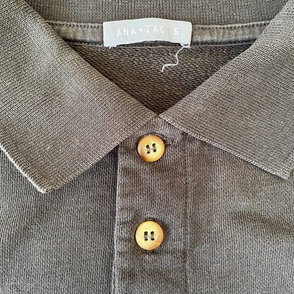 Ana & Zac - Oversized Sweater / Button Up - Picture 2 of 4